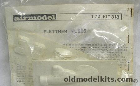 Airmodel 1/72 Flettner FL265, 318 plastic model kit